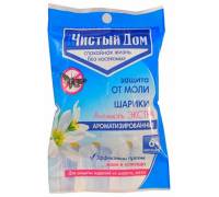 Чистый Дом антимоль шарики, 40 г