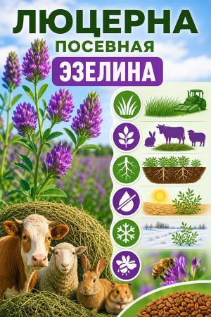 Люцерна посевная Эзелина 800 гр