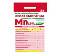 Микроудобрение Хелатэм марка ЭДТА  Марганца 5г