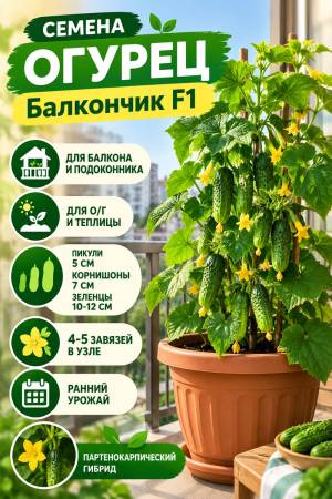 Огурец Балкончик F1