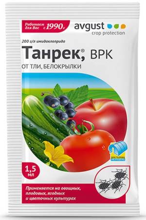 Танрек, ВРК - эффективное средство от тли и белокрылки, 1,5 мл
