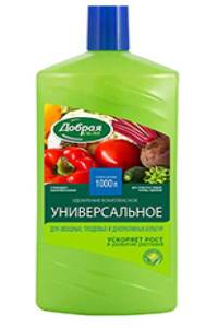 Органоминеральное удобрение Добрая сила Универсальное, 1 л