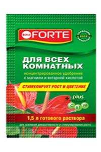 Удобрение Воna Forte Красота Для всех комн растений пакет 10мл
