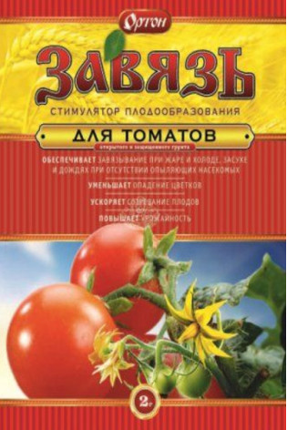 Завязь  томат - ускоряет рост и созревание, 2 г